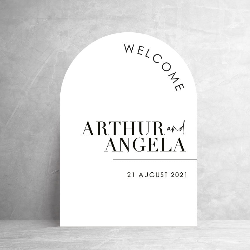 Angie Welcome Board