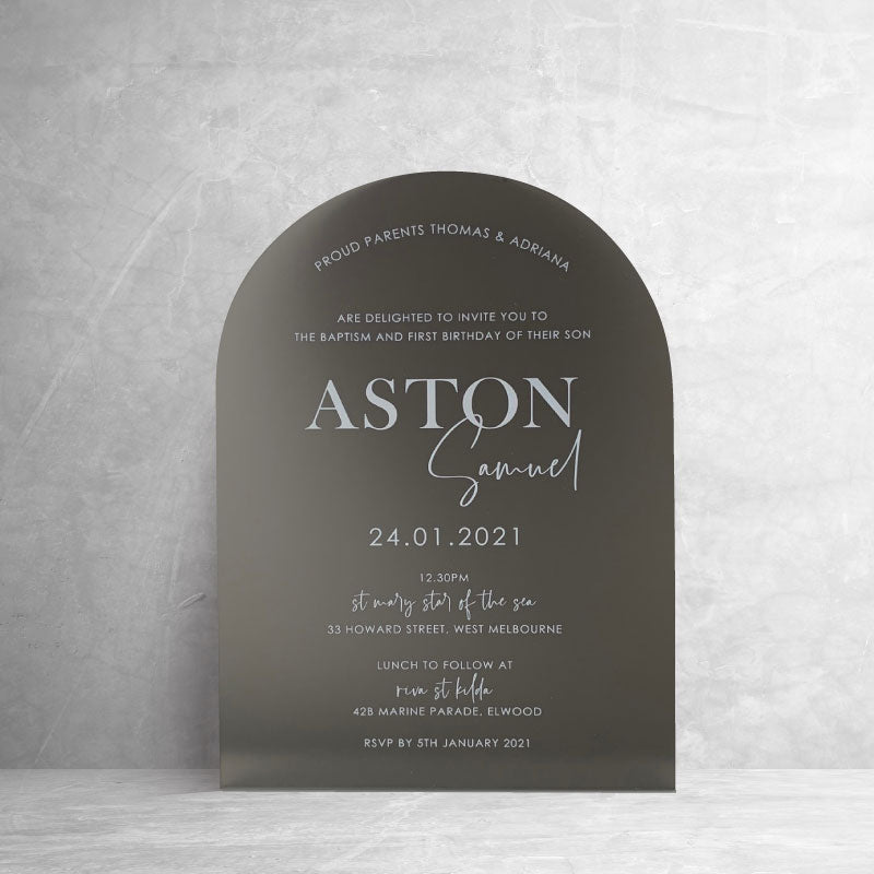 Aston Frosted Smoke