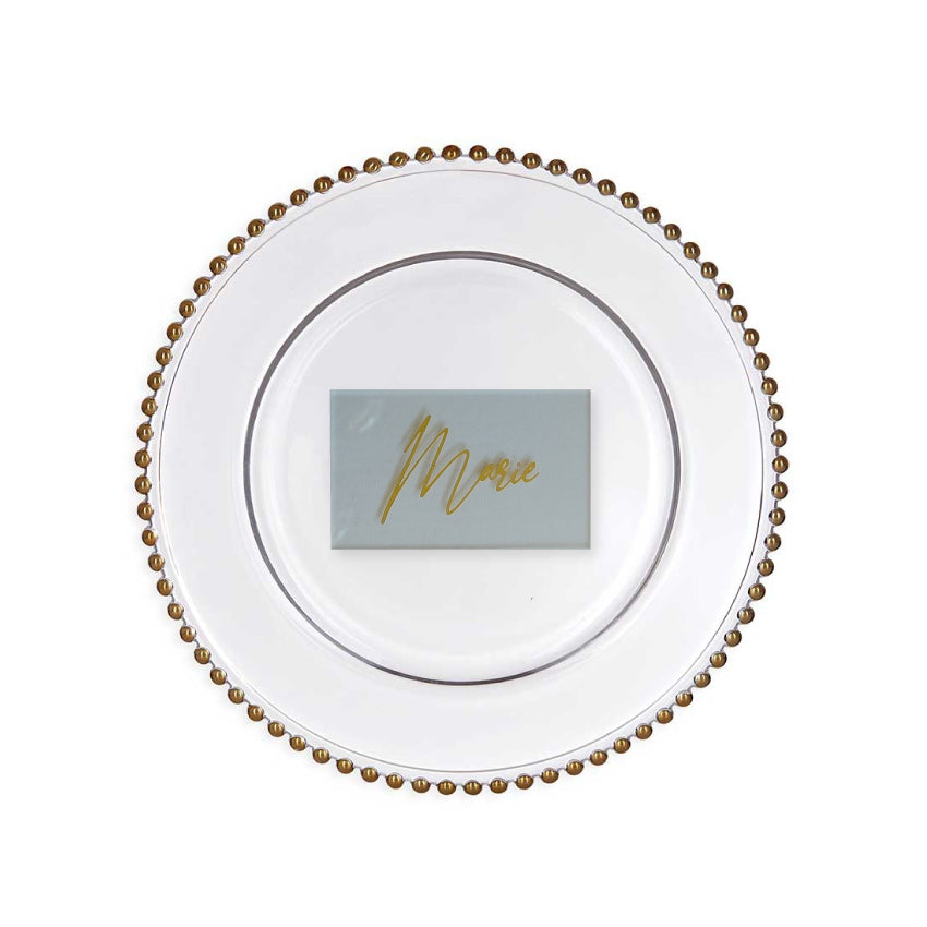 Clear Acrylic Place Card