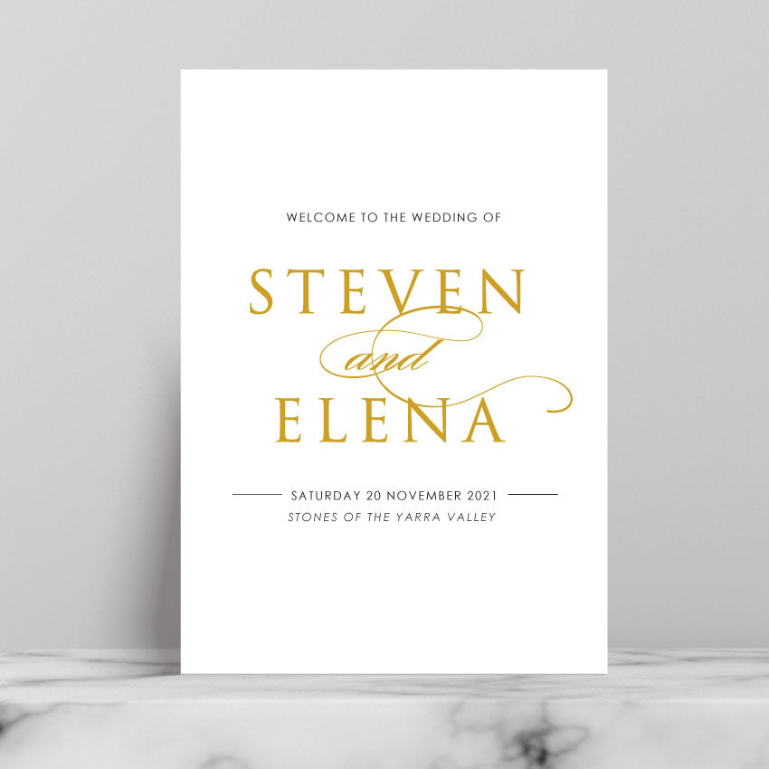 Elena Welcome Board