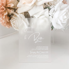 Load image into Gallery viewer, Julie Frosted Acrylic
