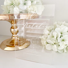 Load image into Gallery viewer, Lisa Acrylic Invitation
