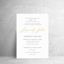 Load image into Gallery viewer, Laura Pocket Invite
