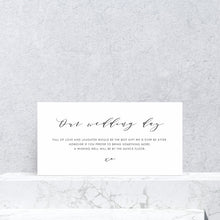 Load image into Gallery viewer, Lisa Acrylic Invitation

