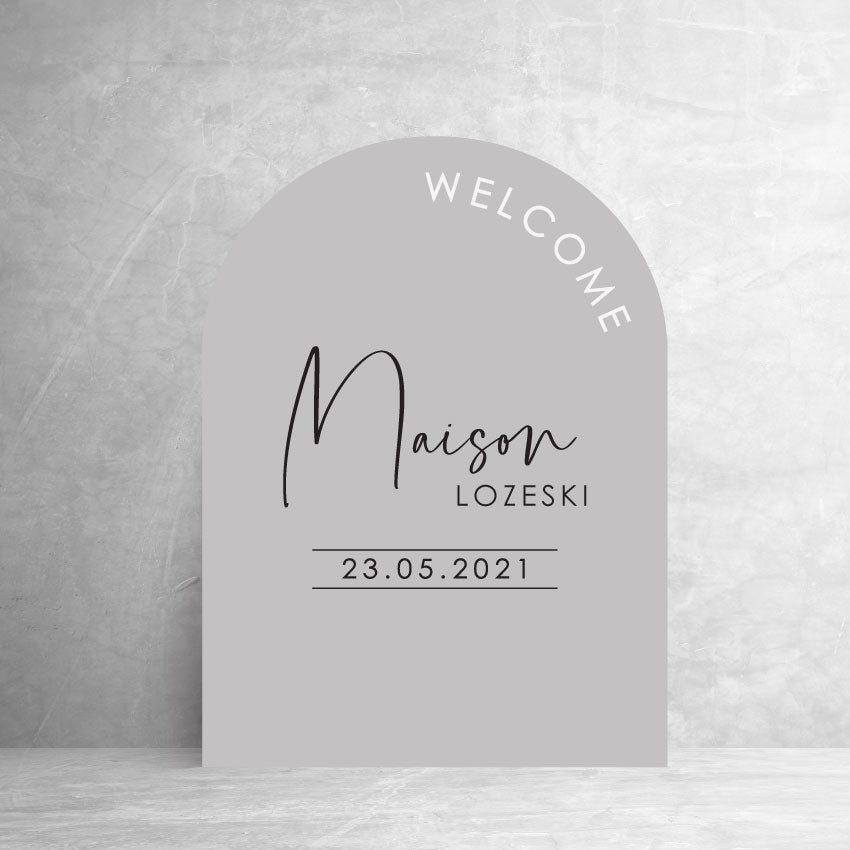 Maison Welcome Board