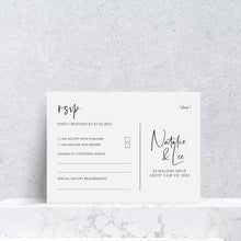 Load image into Gallery viewer, Natalie Embossed Invite
