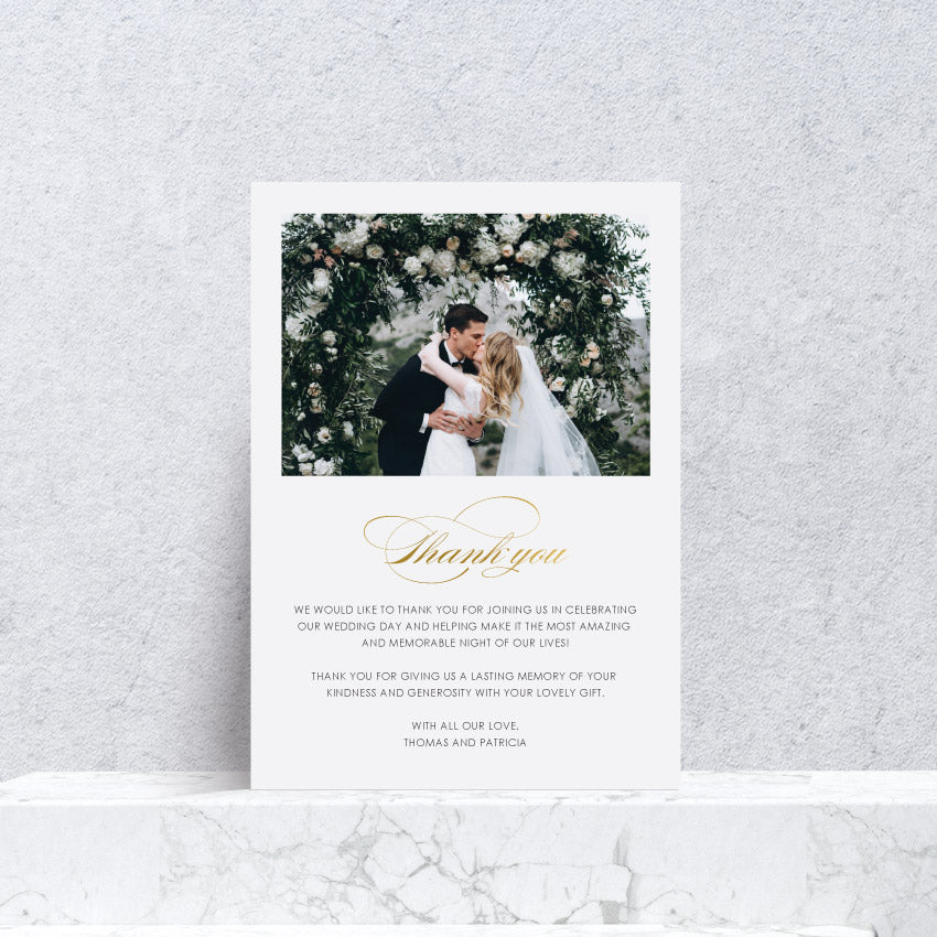 Patricia Thank You Card